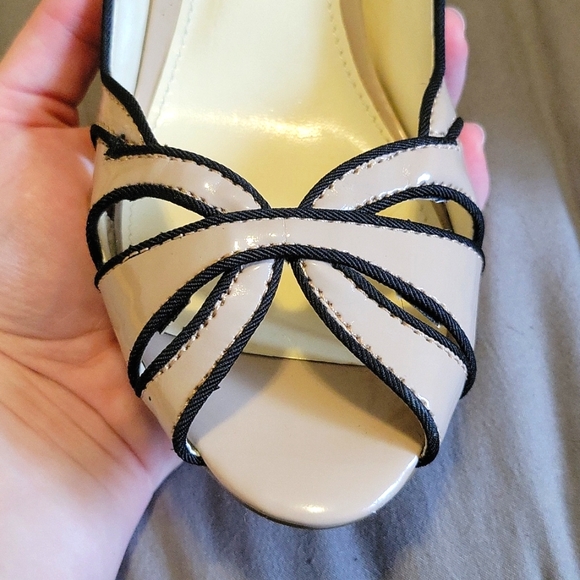 Blush pink, peep toe heel Size 6.5 US - Picture 5 of 5